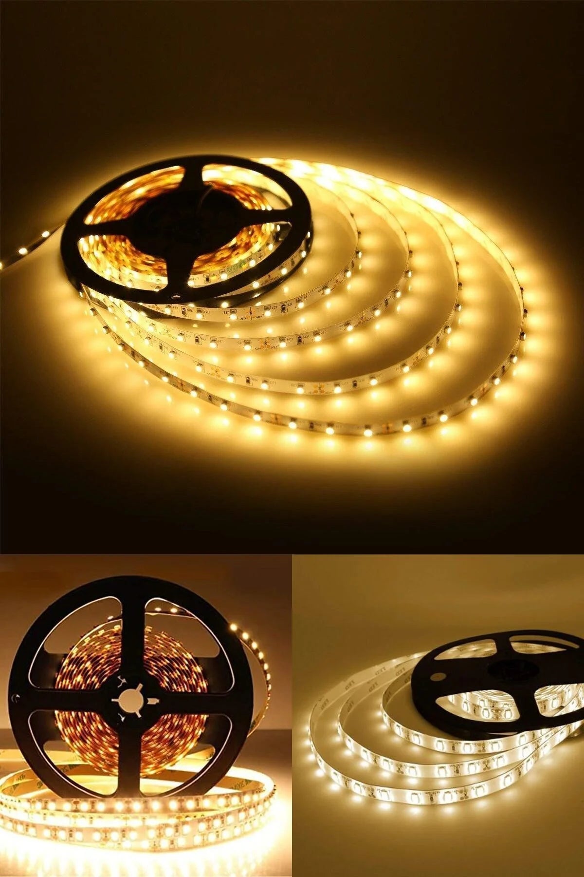 Belora & Co. Şerit Led 5 Metre Gün Işığı 3 Çipli Pro Ambiyans Aydınlatma