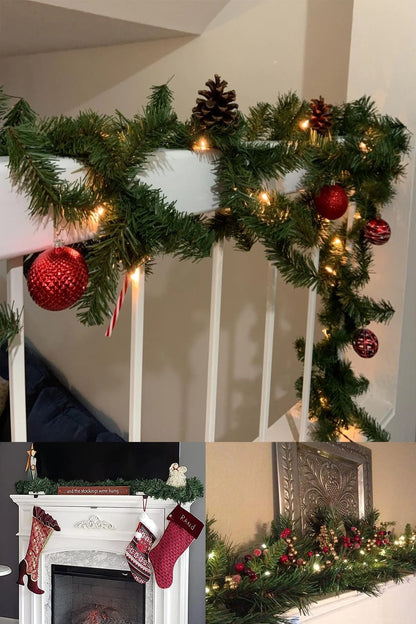 Belora & Co. Yılbaşı Dekoratif Peri Led Garland Çam Ağaçı Dalı