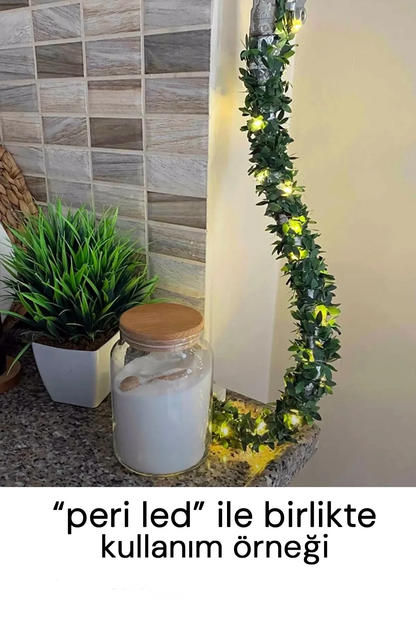 Belora & Co. Yapay Çiçek 7 Metre Dekoratif Led