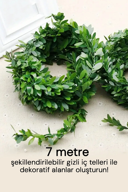 Belora & Co. Yapay Çiçek 7 Metre Dekoratif Led